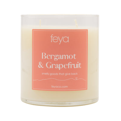 Feya Bergamont & Grapefruit 20 oz Candle
