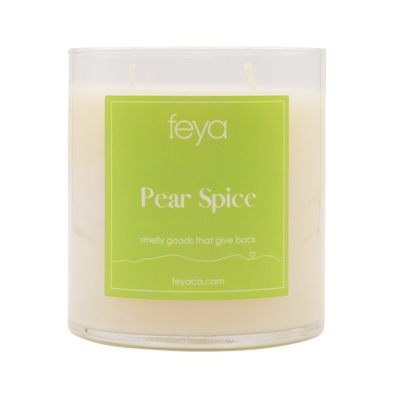 Feya Pear Spice 20 oz Candle