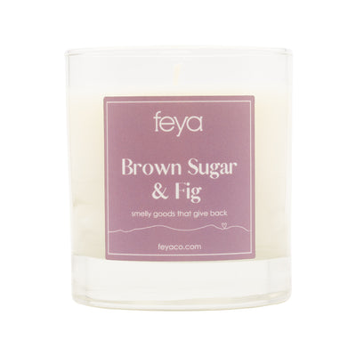 Feya Brown Sugar & Fig 6.5 oz Candle