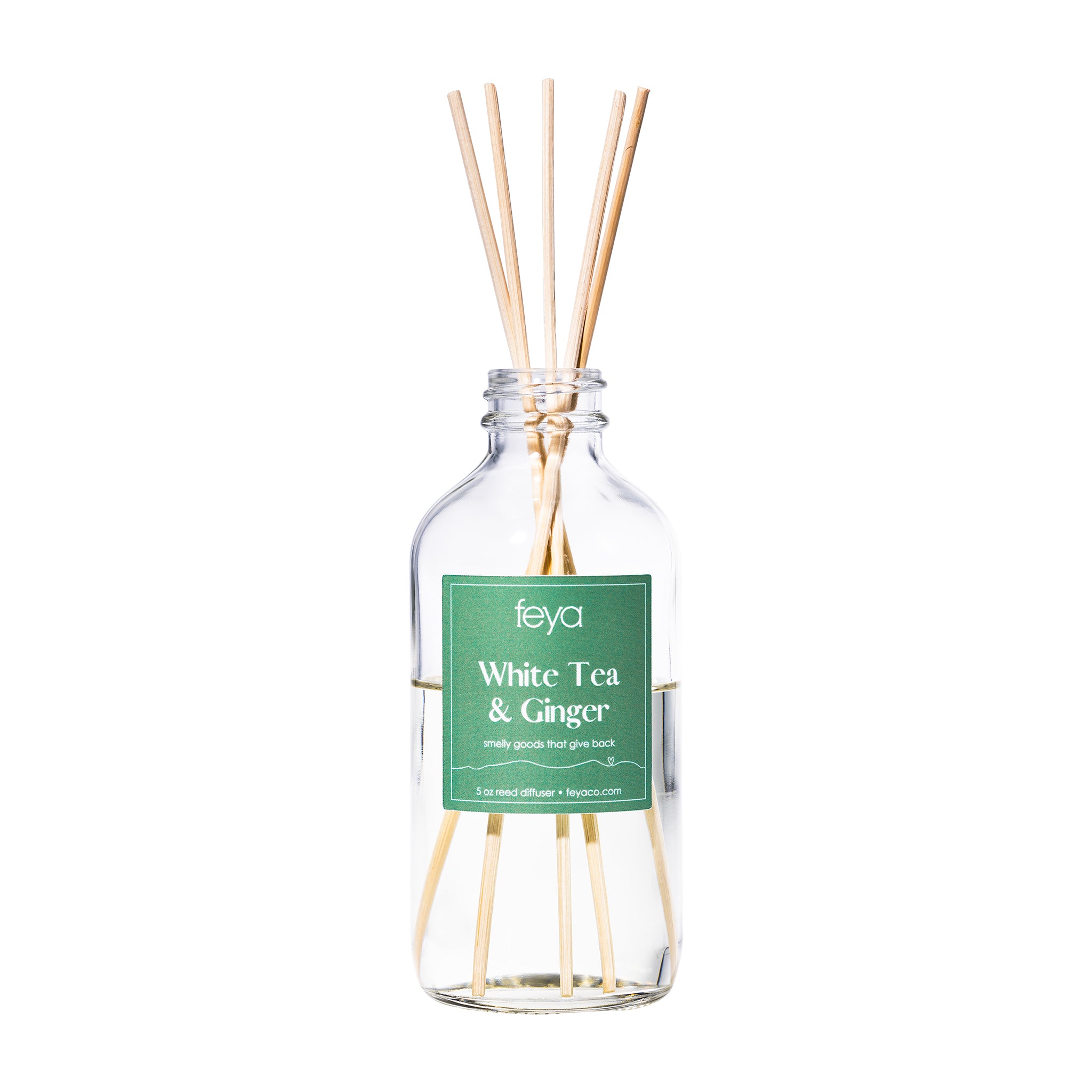 White Tea & Ginger Reed Diffuser – Feya Candles